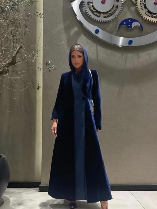 Navy Blue Abaya